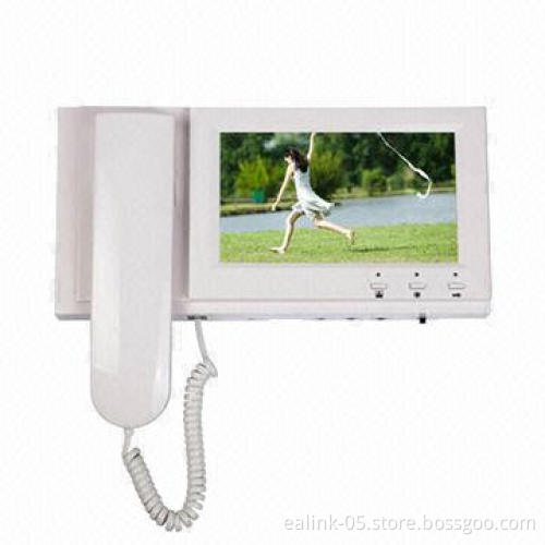 Multi intercom system with full touch screen 7" indoor phone